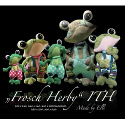 Stickdatei Frosch Herby ITH...