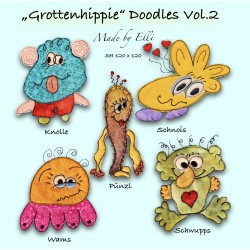 Stickdatei Grottenhippie Doodles Vol.2 - ab 5.90 €