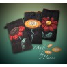Stickdatei Phone Bag Flower Edition
