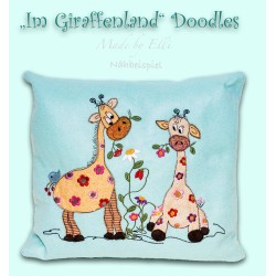 Stickdatei Stickdateien Im Giraffenland Doodles - ab 8.90 €