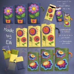 Stickdatei Smart Covers 3 ITH-SET  Flower Edition