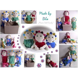 Flower Doll Emely ITH - 3 Dolls  ab 11,90