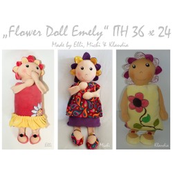 Flower Doll Emely ITH - 3...