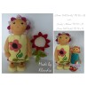 Flower Doll Emely ITH - 3 Dolls 36x24
