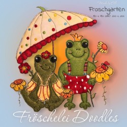 Stickdatei Fröschelei Doodles - ab 6,90 €