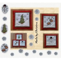 Stickdatei Winterquilts ITH 10x10