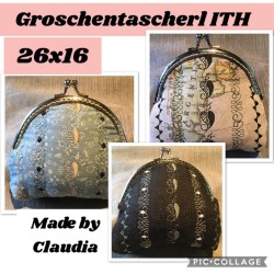 Stickdateien Groschentascherl Grande ITH 26 x 16