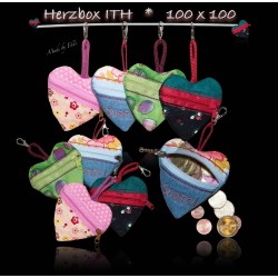 Stickdatei Herzbox ITH 100 x 100