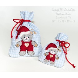 Stickdatei Weihnachtsbär-Doodlesack ITH - ab 5,00 €