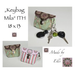 Stickdateien Keybag Mila & Nele ITH SET 18x13