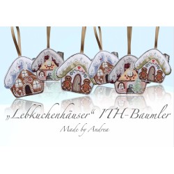 Stickdatei Lebkuchenhäuser ITH-Baumler - 12.90 €