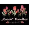 Stickdateien Rosen Doodles - ab 5.90 €