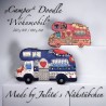Stickdatei Camper Doodle Wohnmobil -