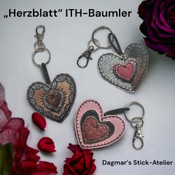 Stickdateien-SET Herzblatt-Baumler ITH 50 x 50 - 7.90 €