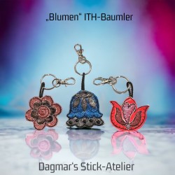 Stickdateien Blumen ITH-Baumler SET 50x50 - 7.90 €